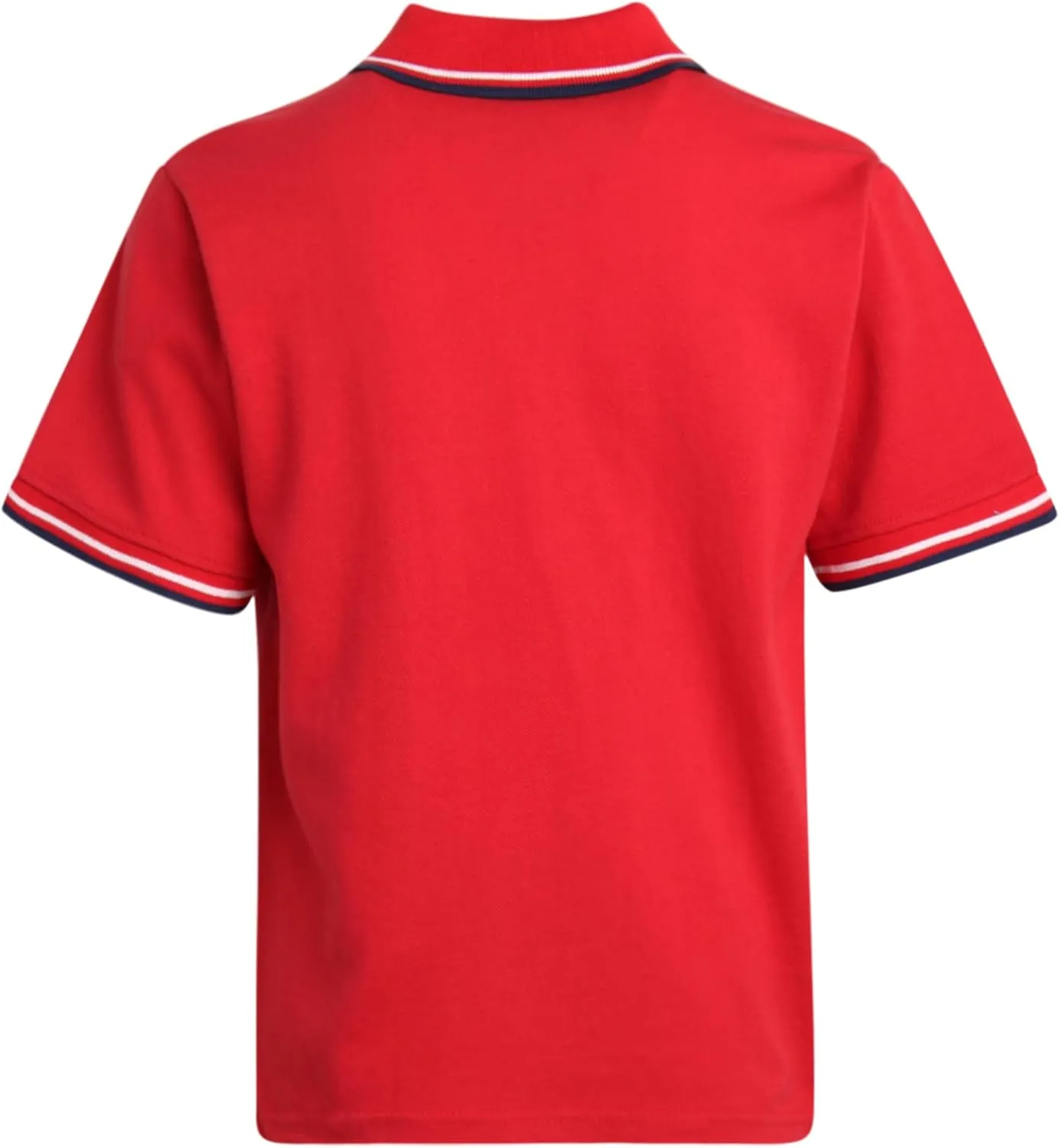 Ben Sherman Boys' Polo Shirt - 2 Pack Classic Fit Short Sleeve Pique Polo - Comfort Stretch Golf Shirt for Boys (8-18)