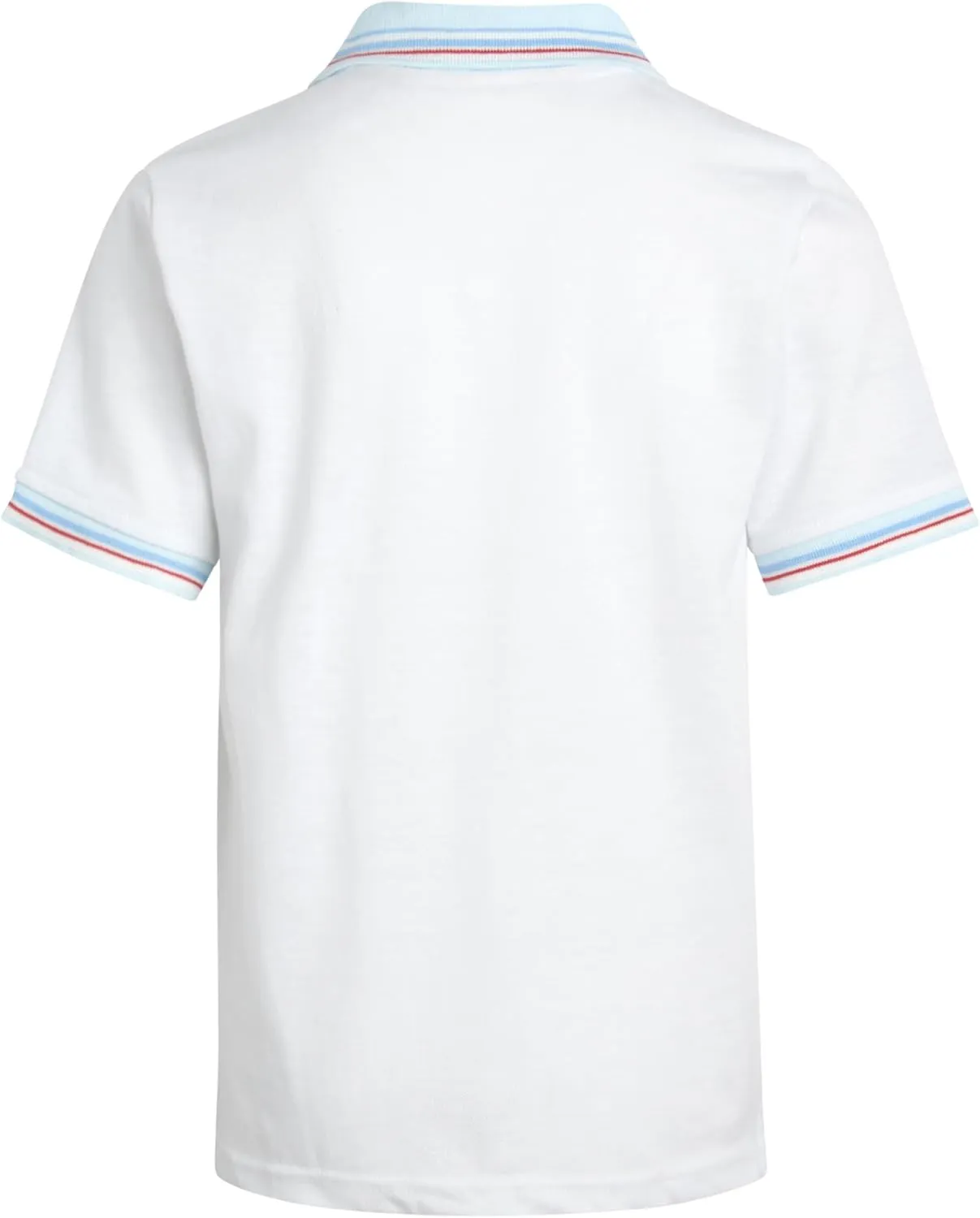 Ben Sherman Boys' Polo Shirt - 2 Pack Classic Fit Short Sleeve Pique Polo - Comfort Stretch Golf Shirt for Boys (8-18)