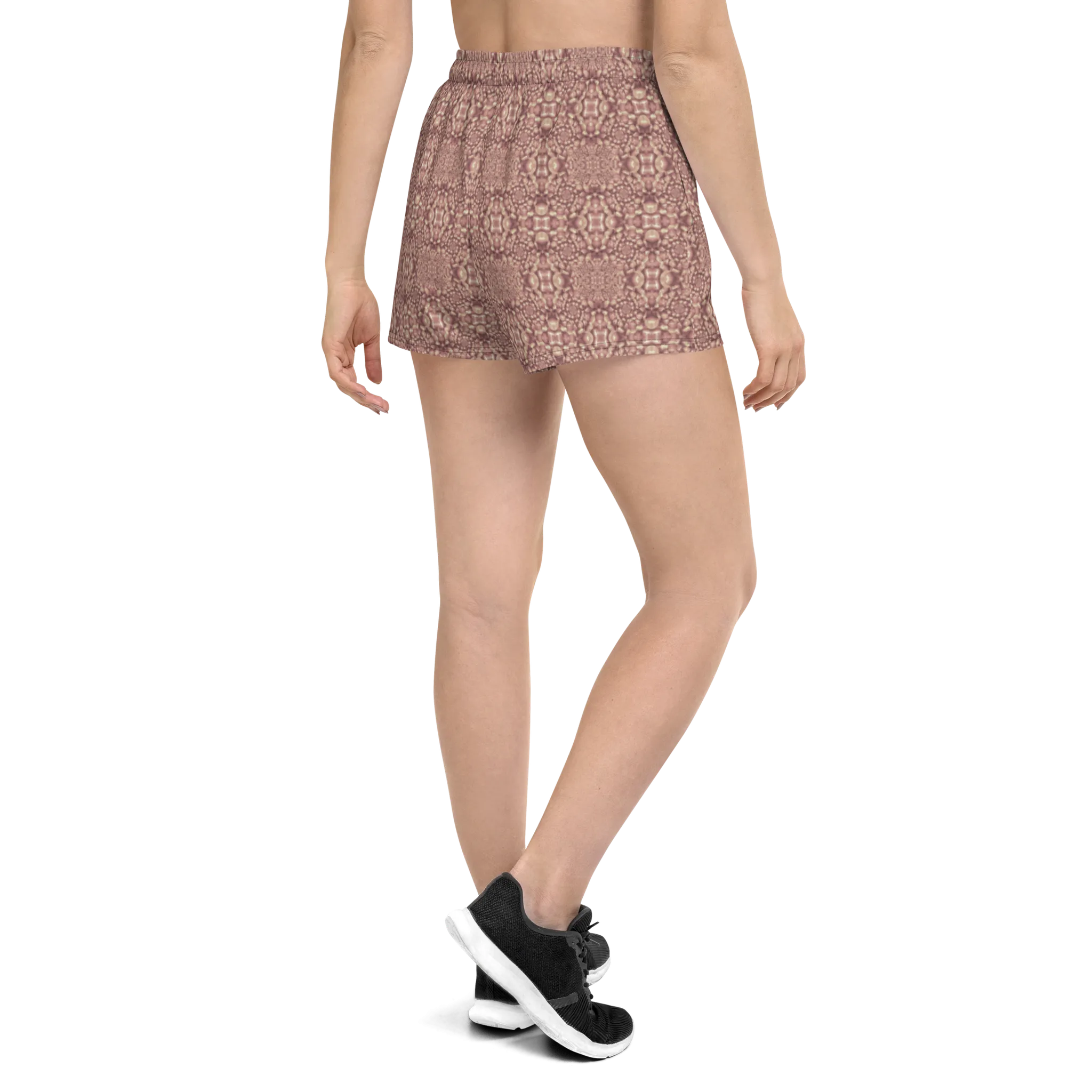 Recursia Indranet Women's Athletic Short Shorts In Pink